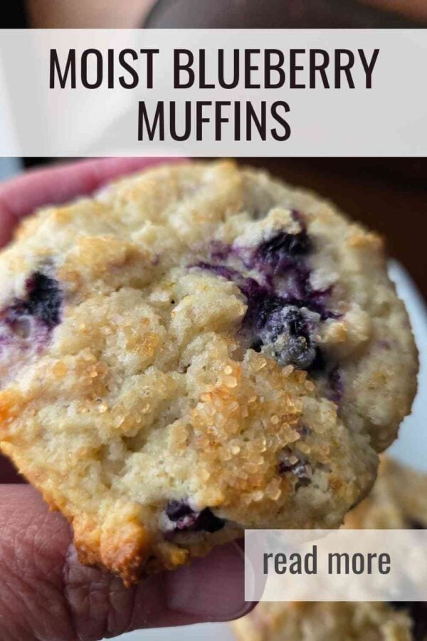 These moist blueberry muffins are packed with juicy berries and bake up with golden tops. Great for meal prep, weekend baking, or freezing for busy mornings