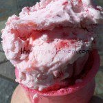 homemade cherry ice cream