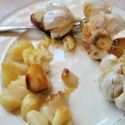 roasted garlic