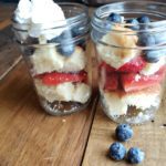 red white and blue berry trifle