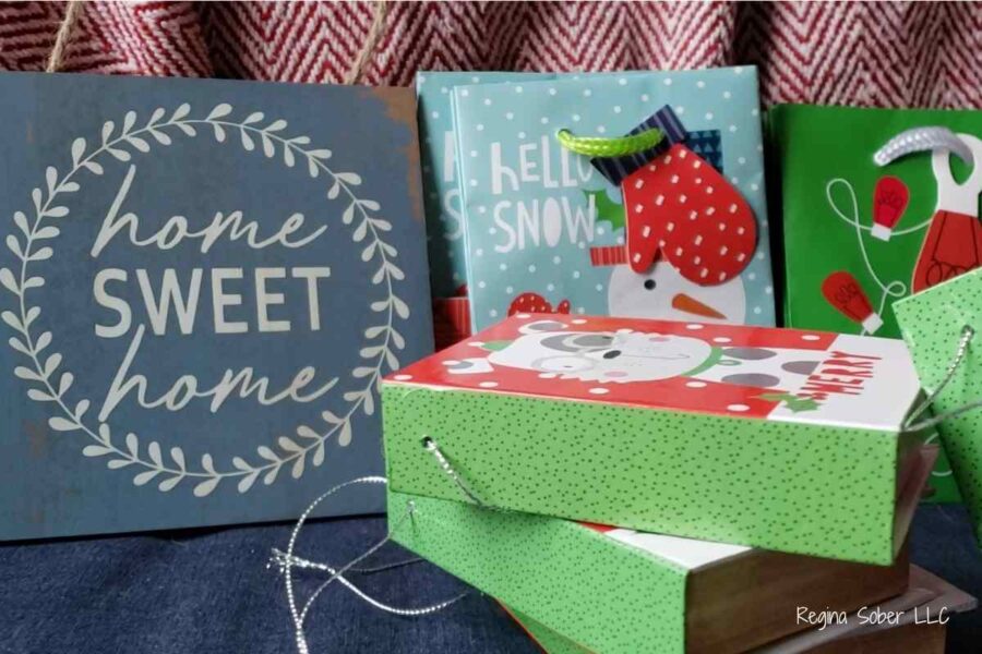 get small gifts to give other people to spread kindness