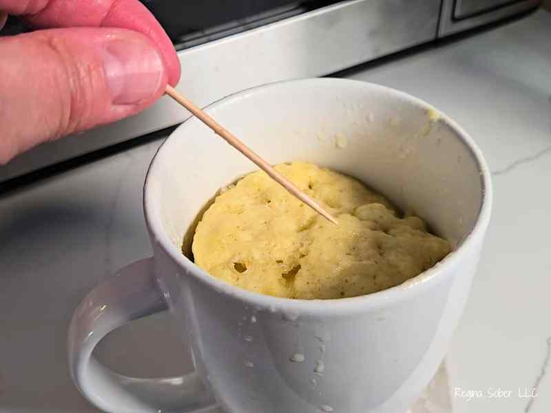 toothpick clean bread