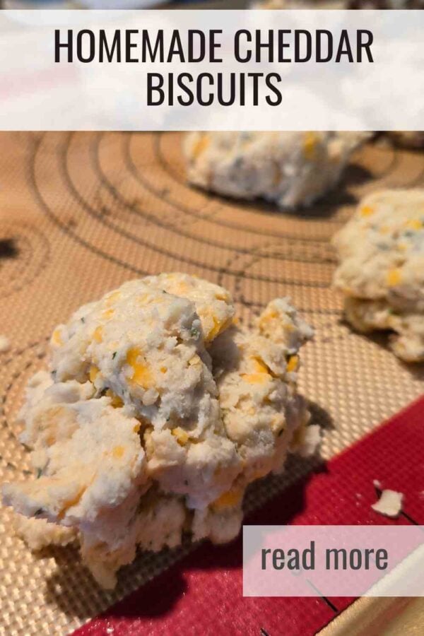 Warm, buttery cheddar biscuits that bake up golden and soft. These easy drop biscuits are ready in about 20 minutes and make the perfect side for soup, pasta, or any family dinner. Save this recipe for holidays and weeknights.