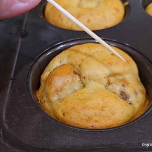 baked pancake muffins