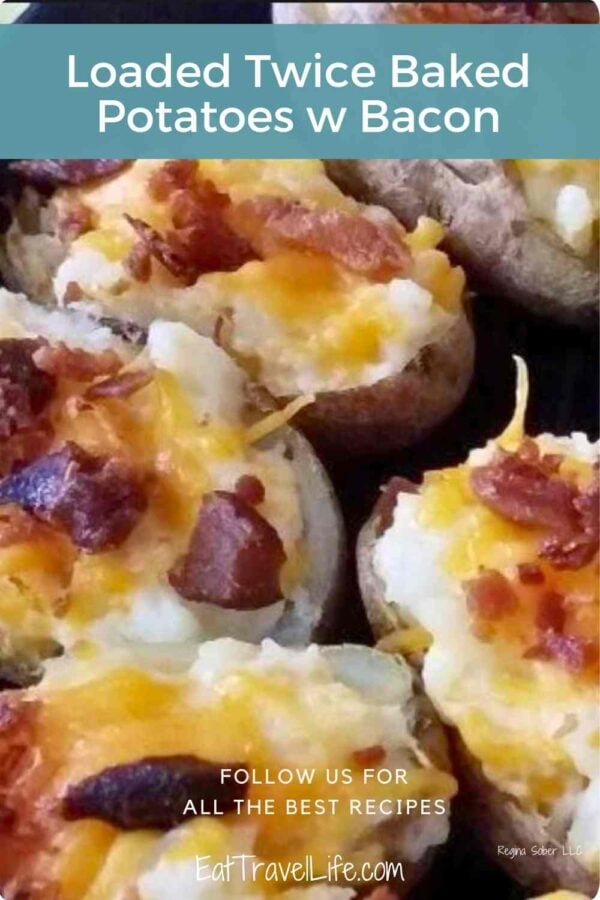 Twice baked bacon potato skins. Simple and easy to make, not to mention cheaper. Great game day food, birthday parties and celebrations.