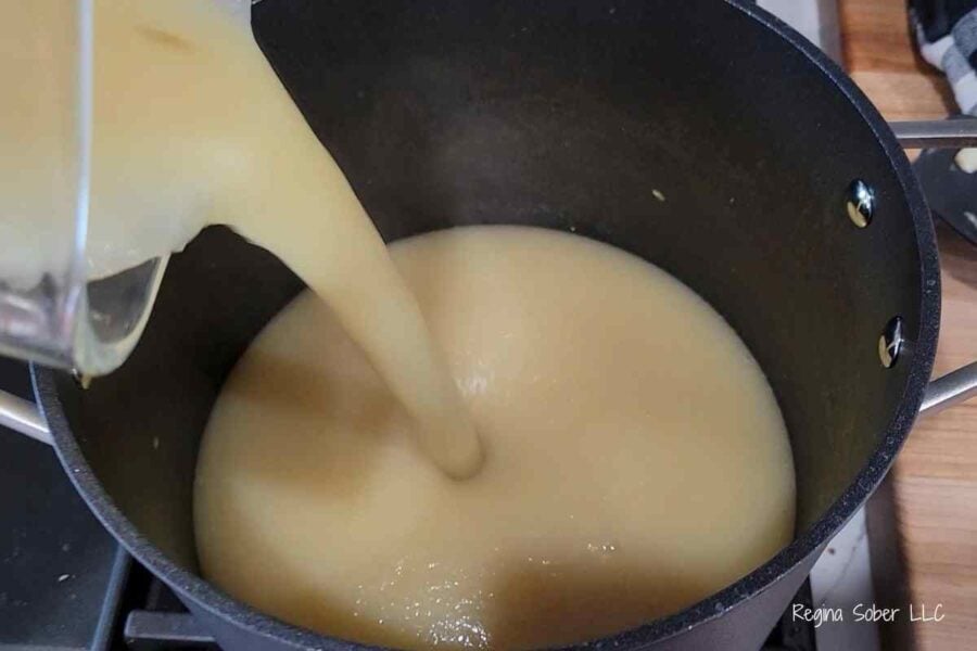 reheating apples
