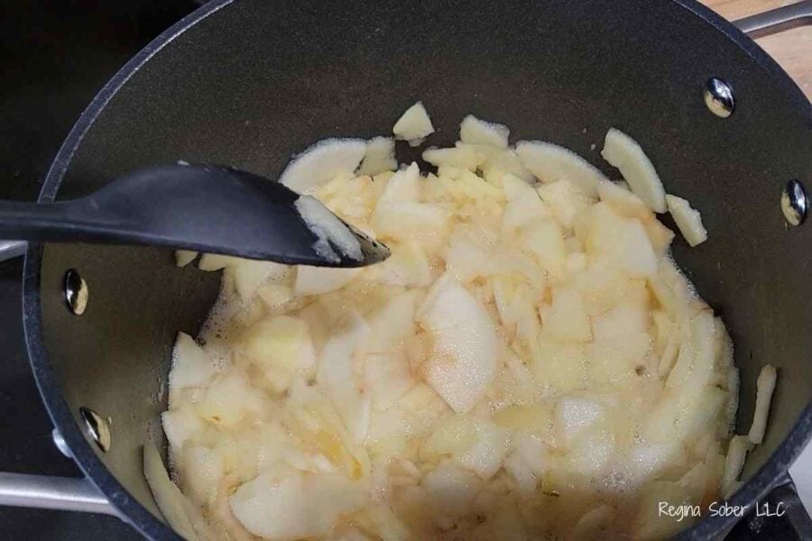 softening apples