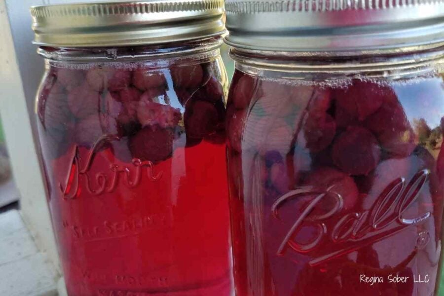 using whole grape juice canned