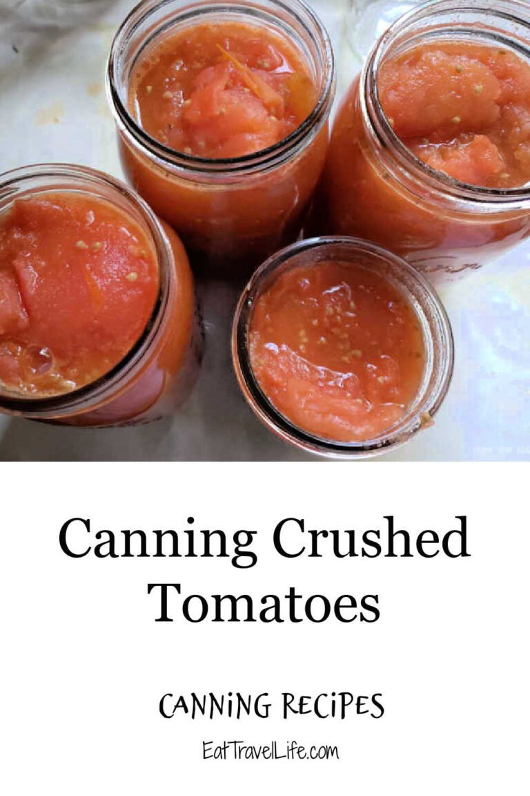 How to Can Crushed Tomatoes CANNING RECIPES
