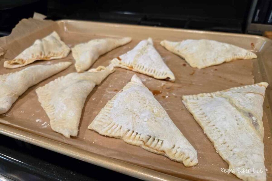 give each pastry a little space to puff up and bake