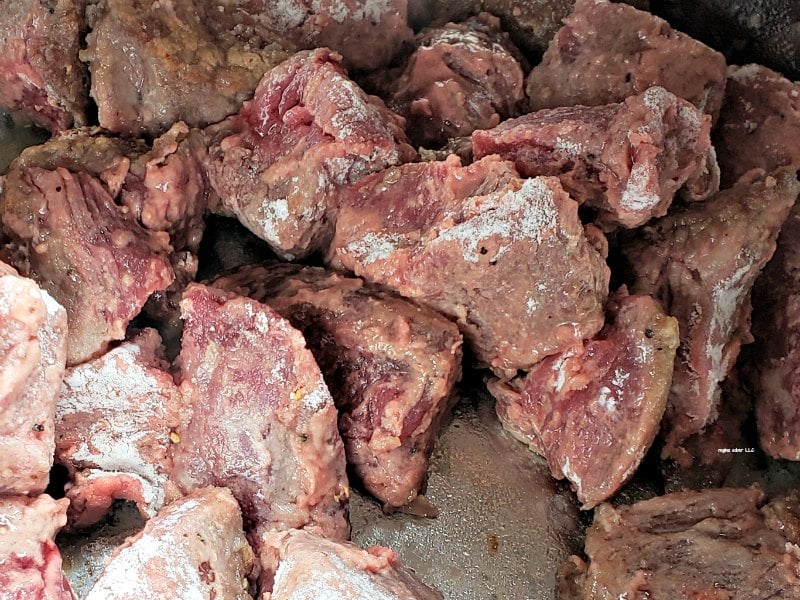 searing the meat keeps the meat juicy and delicious