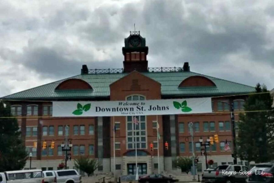 Mint Festival downtown St. Johns Michigan