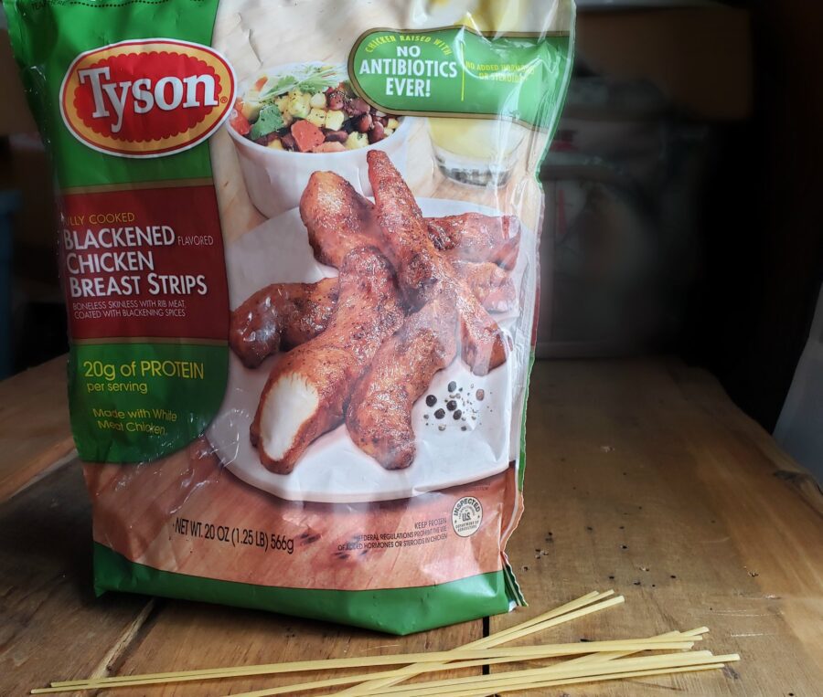 Easy Chicken Alfredo with Tyson® Blackened Chicken Strips