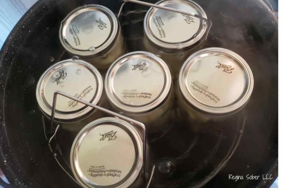 water bath canning