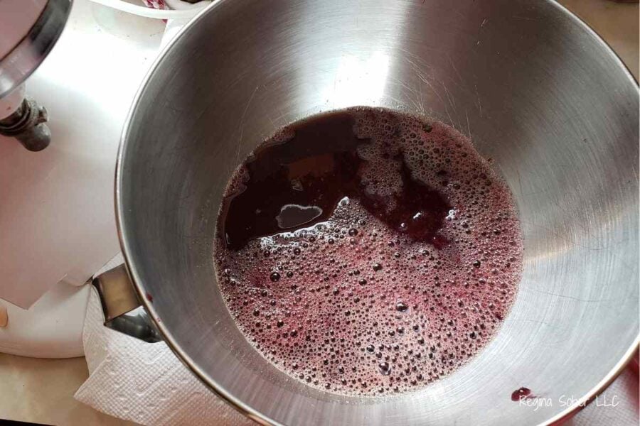 extracted juice