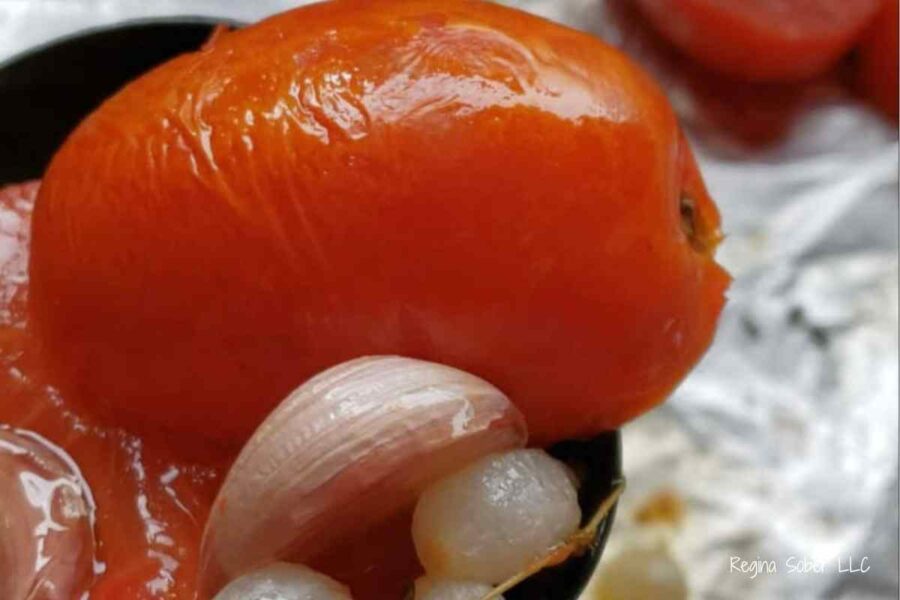 one roma tomato