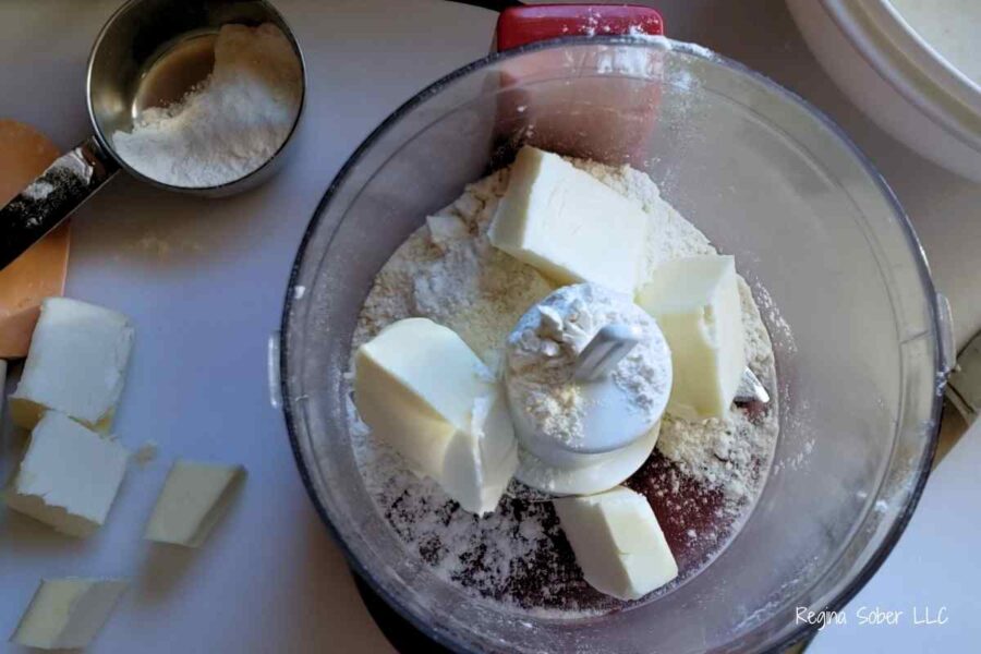 butter in food processor
