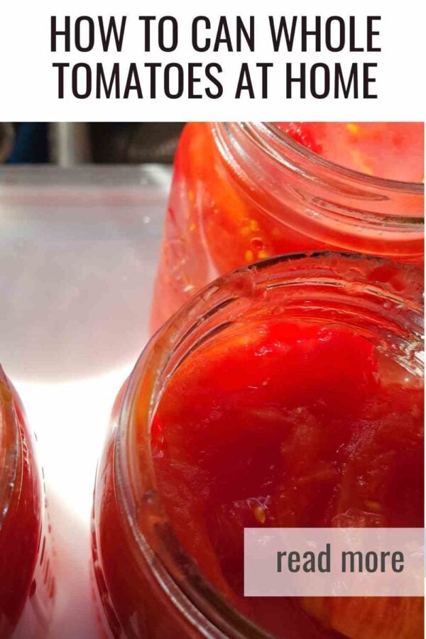 A beginner friendly tutorial for canning whole tomatoes using the water bath method. Simple prep, fresh flavor and perfect for sauces and soups.