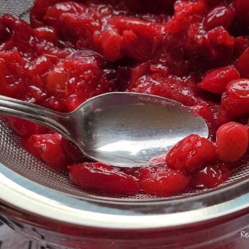 crushed cranberries