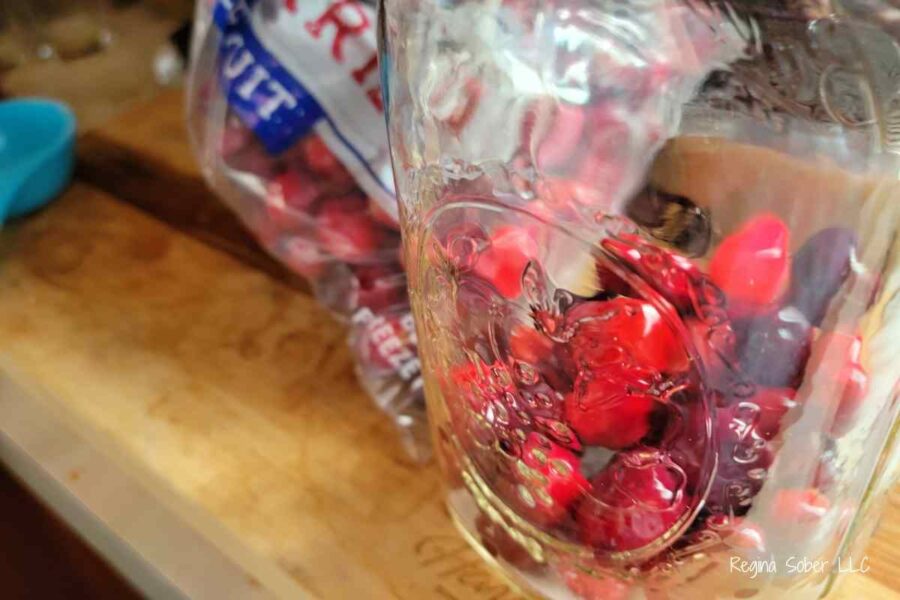 canning cranberries with water bath canning