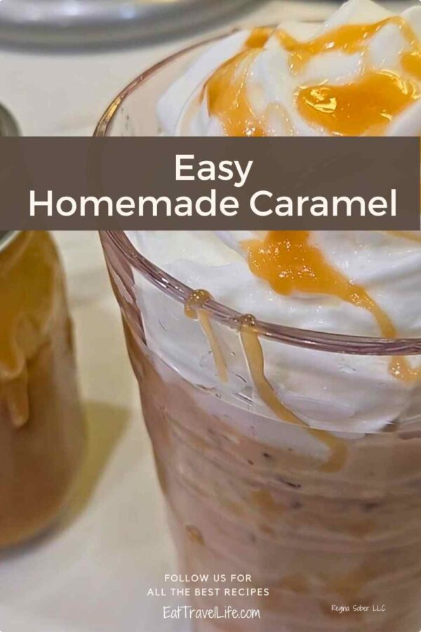 Want a creamy simple caramel sauce? This is an easy caramel sauce. From coffee to ice cream, this makes the perfect caramel drizzle.