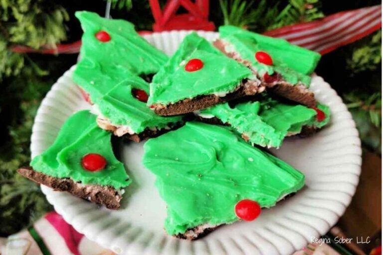 green peppermint bark