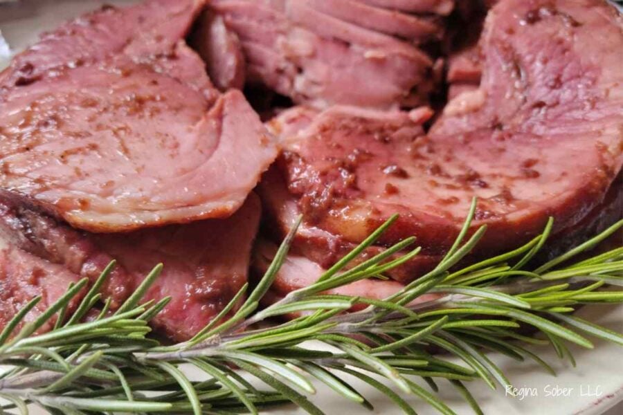 cherry spiral ham