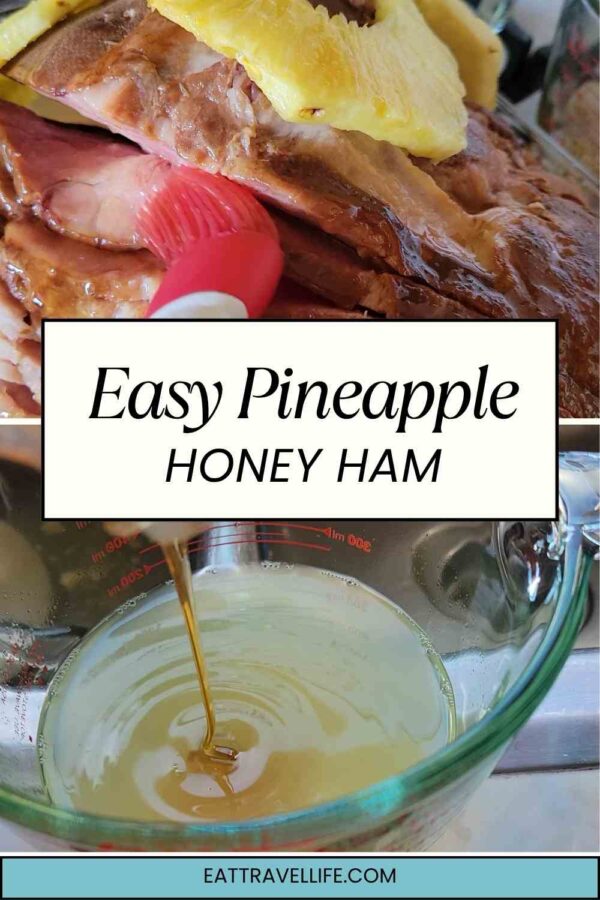 A simple and delicious ham baked with a sweet honey pineapple glaze. Great for Easter, Christmas, or any special meal.