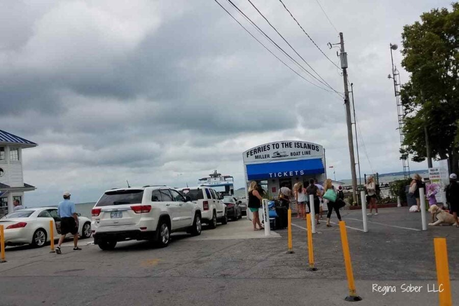 Catawba line to get on the ferry