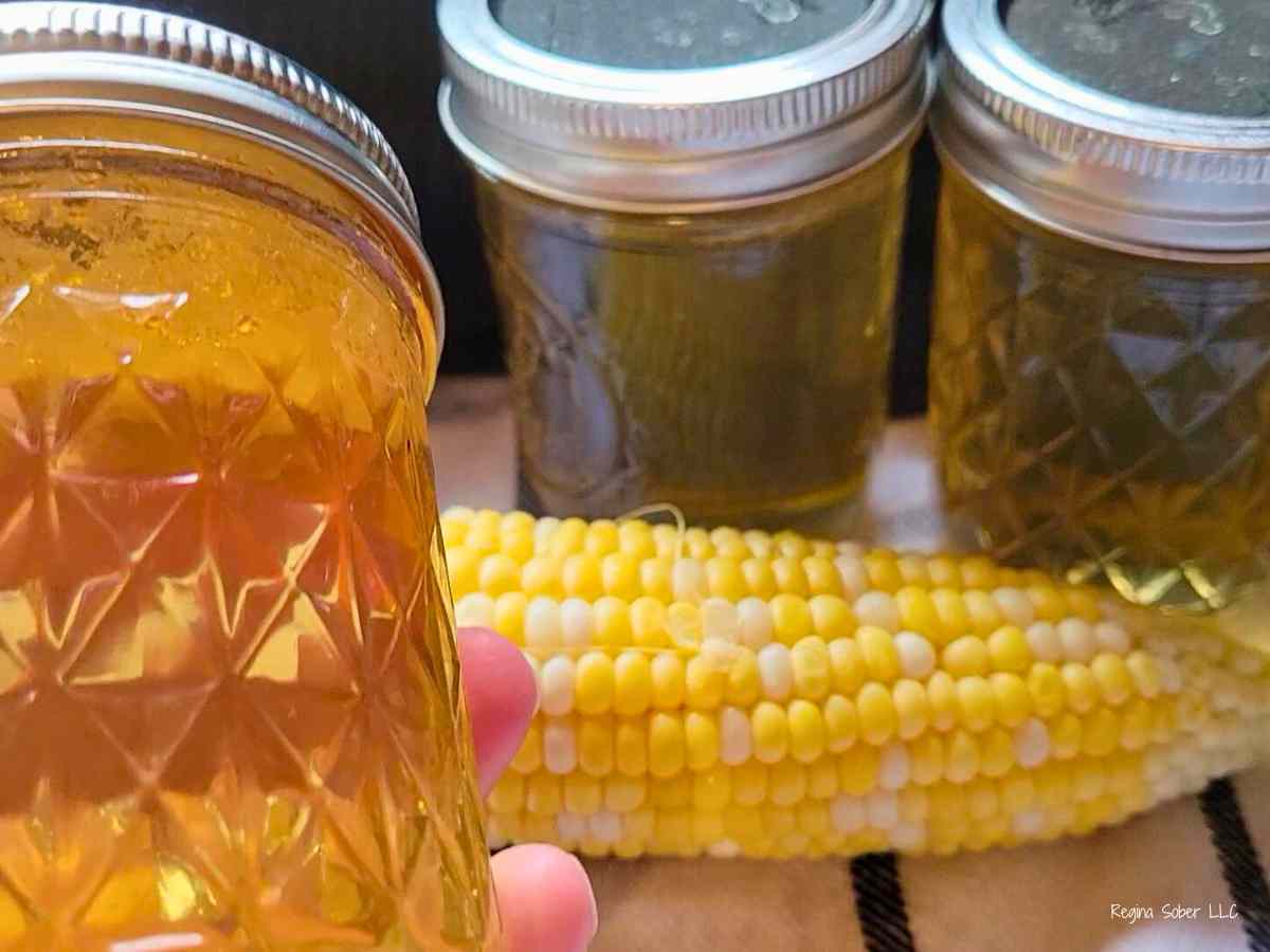 Making Sweet Corn Cob Jelly Recipe Eat Travel Life