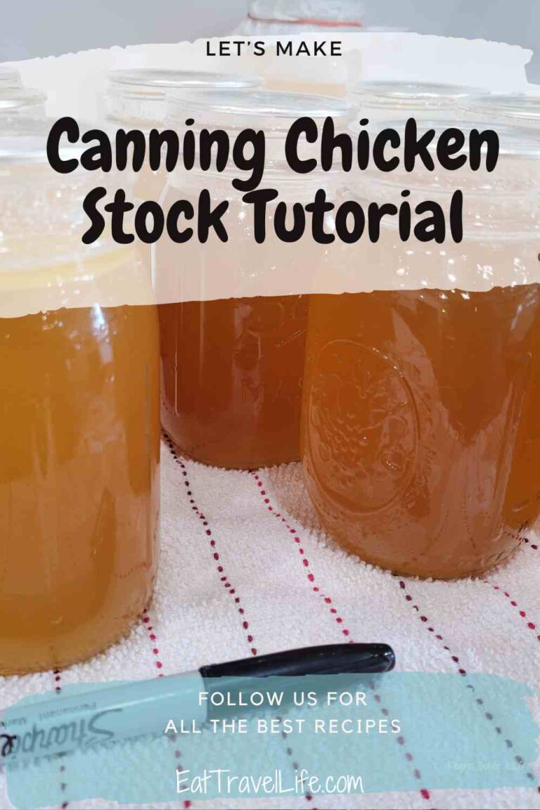 Canning Chicken Stock Safely at Home