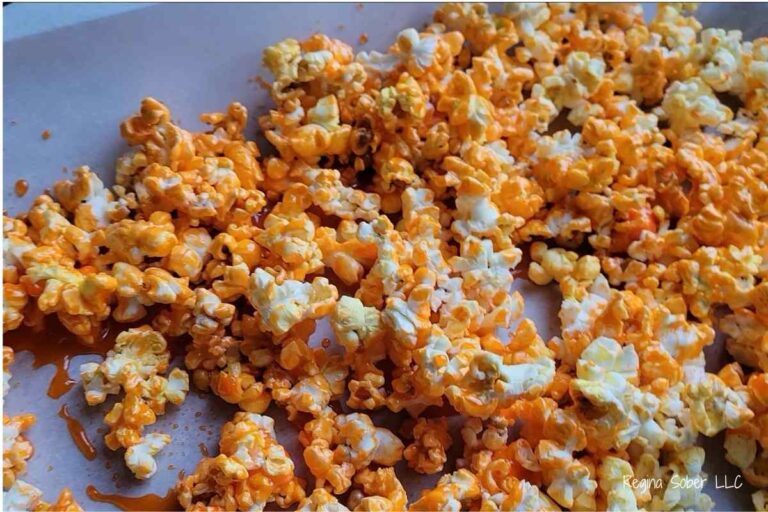 candy corn popcorn
