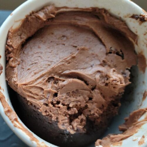 Coffee Mug Chocolate Cake in Microwave