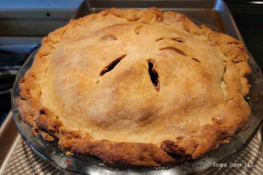 golden brown baked pie