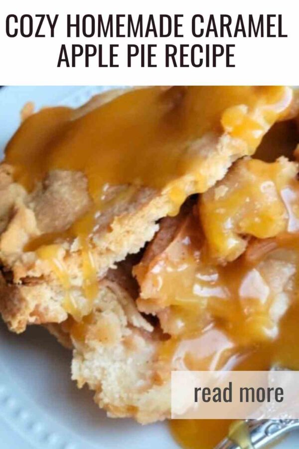Description: Warm cinnamon apples, thick caramel, and a flaky crust come together in this easy fall favorite. Perfect for holidays or weekend baking.