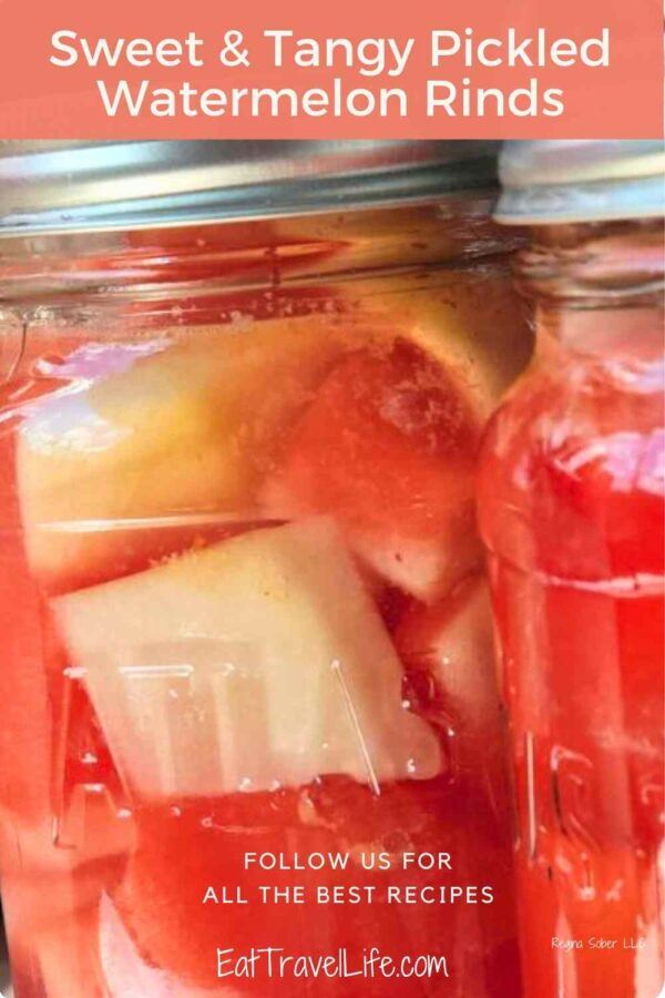 Take your watermelon rind and make delicious pickled watermelon rinds. We have a simple and easy recipe to make watermelon rind pickles