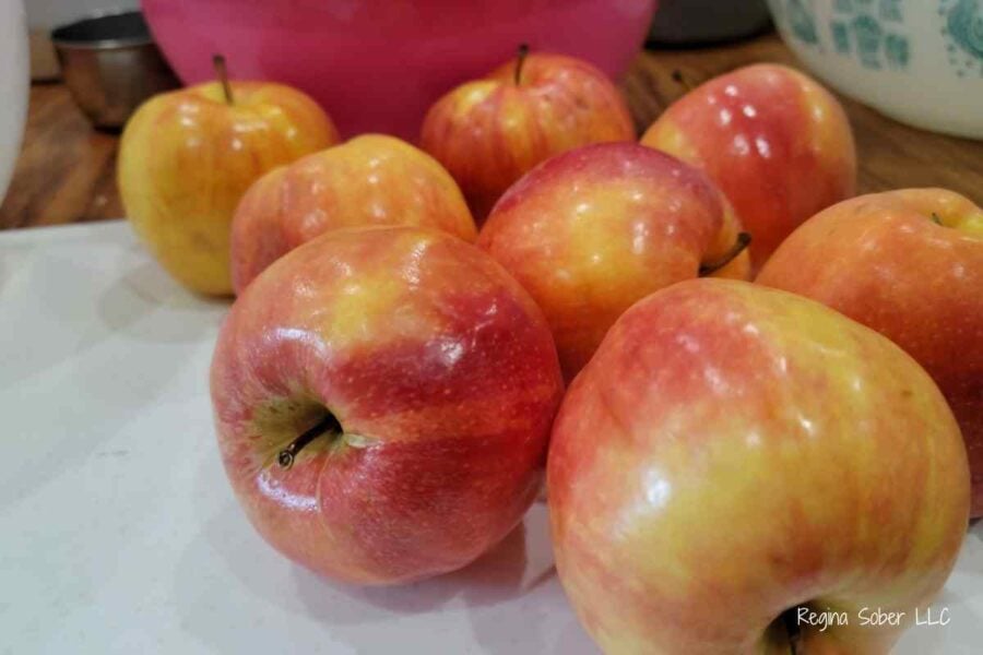 fresh baking apples