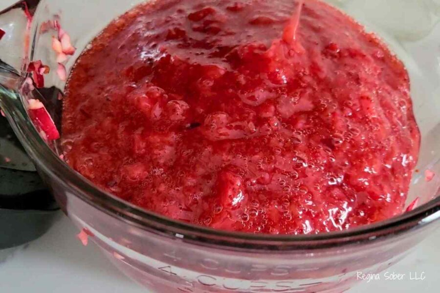 strawberry puree