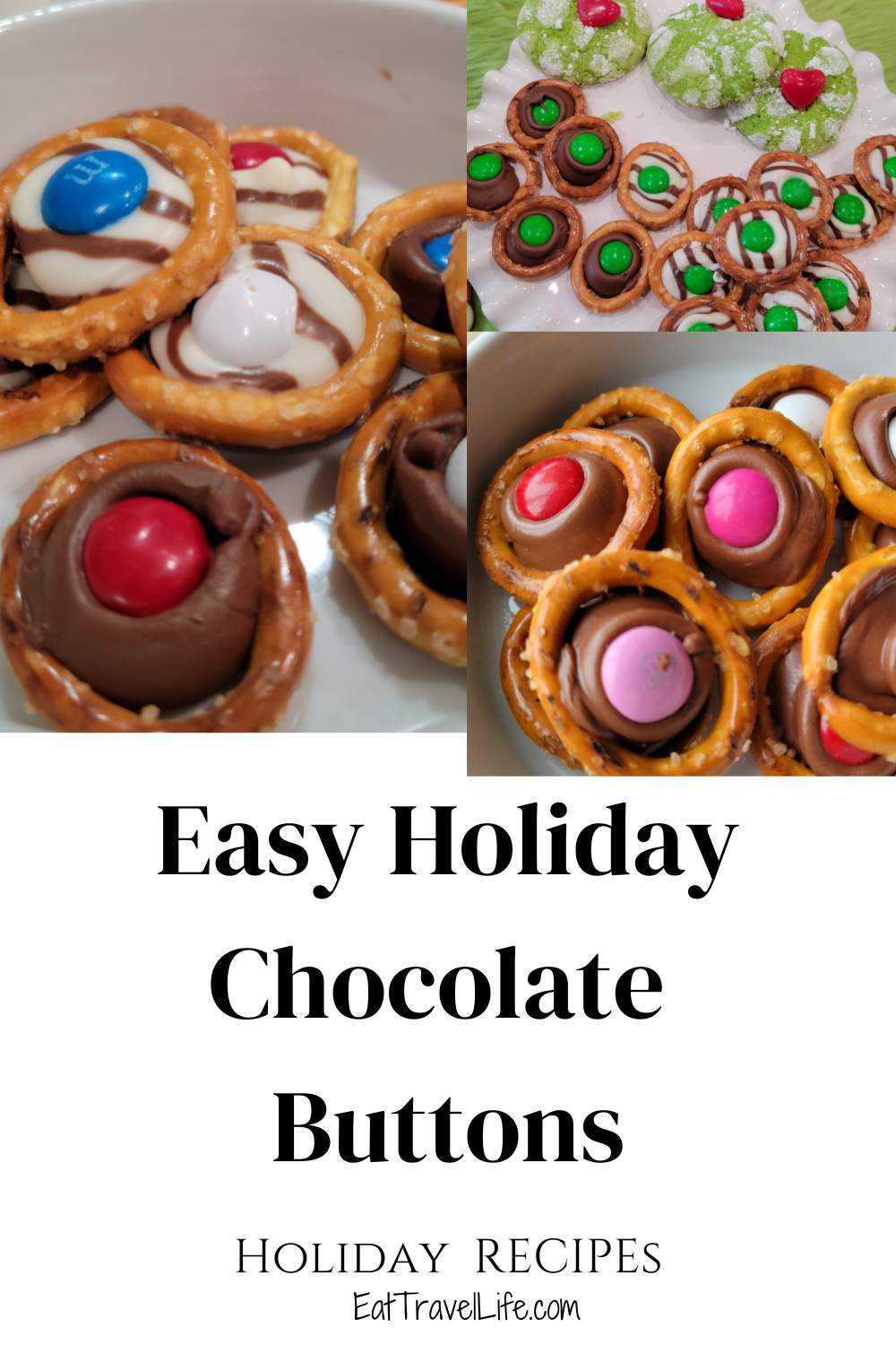 Button Sweets Homemade Pretzel Button Treats