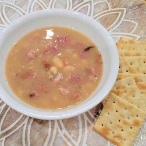 bowl ham and bean soup recipe