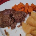 delicious recipe for plated tender pot roast