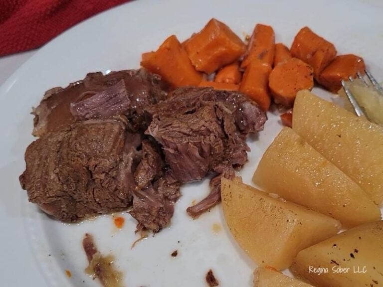 delicious recipe for plated tender pot roast