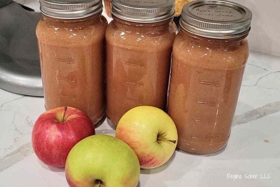 homemade applesauce