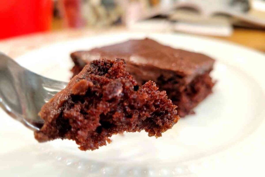 moist and delicious chocolate sheet cake