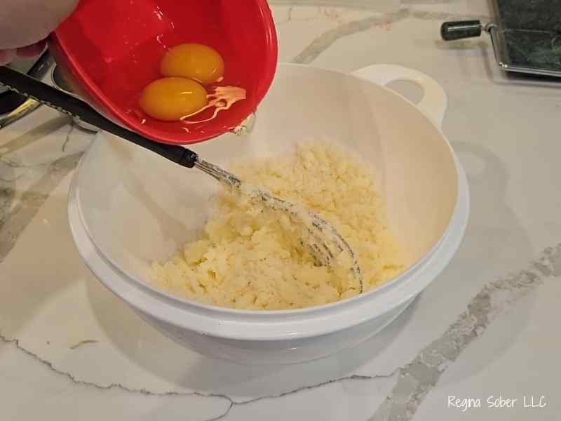 room temperature eggs are used when possible