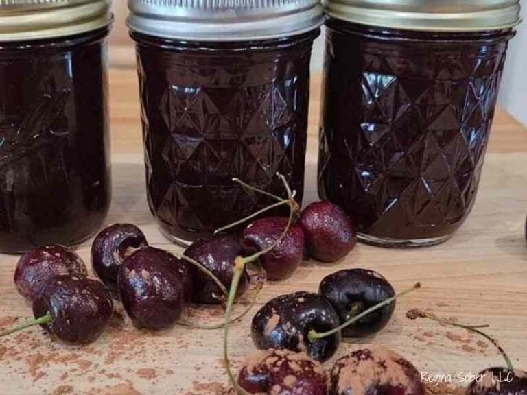 cherry cocoa jam