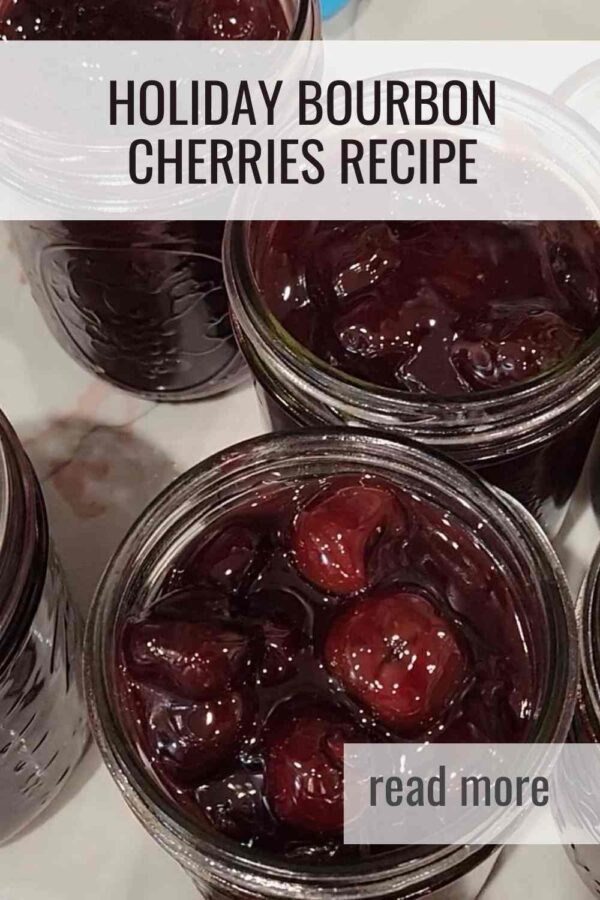 Make festive bourbon cherries at home. These boozy cocktail cherries are ideal for gifting and entertaining.