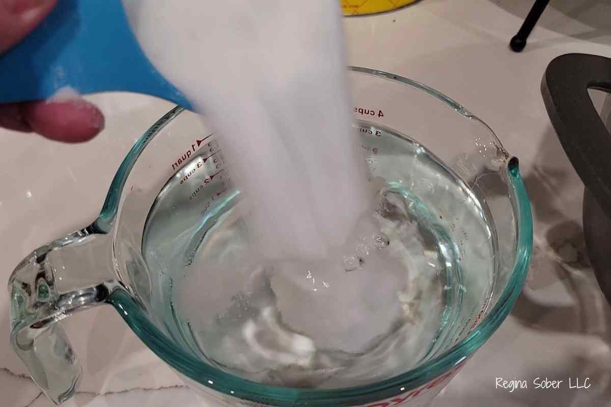 best turkey brine recipe that is easy pouring salt into wet brine