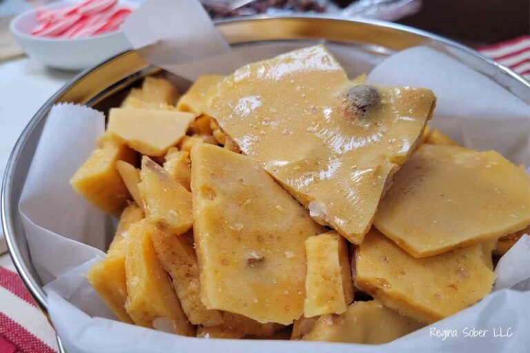 homemade peanut brittle recipe