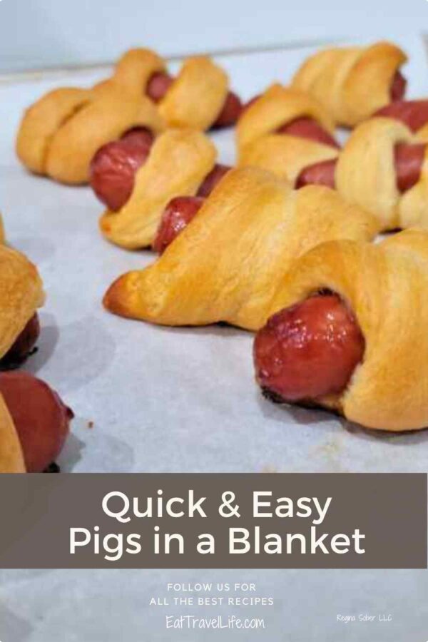 Simple snacks? Pigs in a blanket are easy to make. These are light and fluffy. They are perfect for an after school snack or party food.
